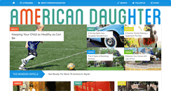 Desktop Screenshot of americandaughter.com